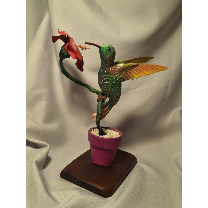 colibri escultura minimalista montevideo uruguay