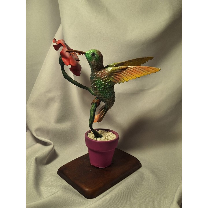 colibri escultura minimalista montevideo uruguay