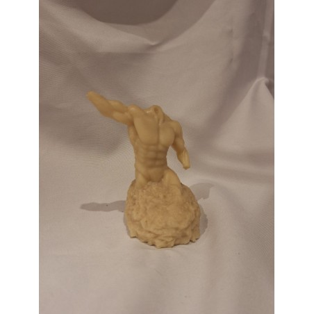 Busto hecho en resina minimalista