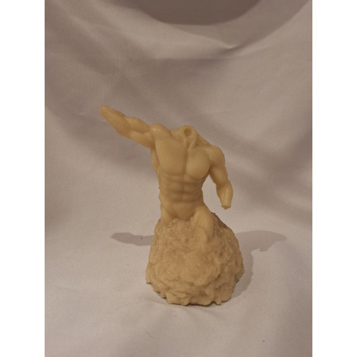 Parte de busco hecho en resina minimalistas