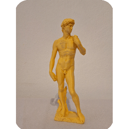 Impresion 3d de la grandiosa escultura de el David